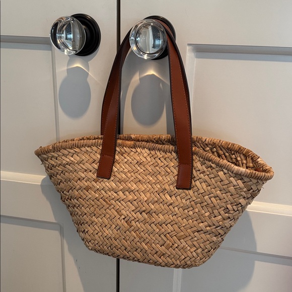 Brown Woven Tote Bag - Picture 4 of 5